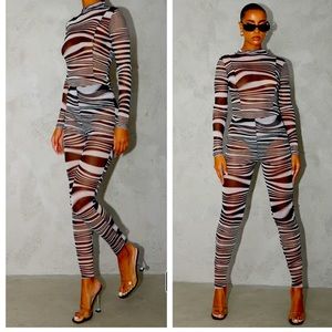 NWT Pretty little Bodysuit/Leggings